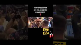 #Shorts #TysonFury & #OlexanderUsyk meet and show the Ultimate respect