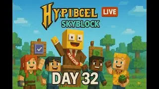 HYPIXEL SKYBLOCK LIVE #1 of DAY 32 [NO VOICEOVER] #livestream CONTINUED...
