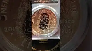 PCGS GRADED 2019 P PR70DCAM APOLLO 11 5 OZ SILVER