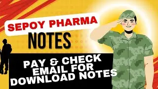 sepoy pharma notes #armyexam #sepoypharma