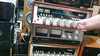 MARANTZ RECEIVER & BAFLES FISHER  CON UPGRADES, TRANSPARENCIA NATURALIDAD EN SU SONIDO VINTAGE HIEND