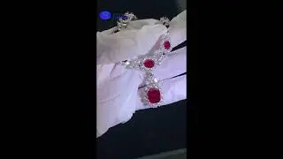 Lab-Created Pigeon Blood Red Sapphire
