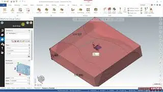 #mastercamtutorials   Flowline Toolpath