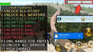 Zaptiye mod (unlimited money , full map unlocked , all guns unlocked , god mod) save data v 1.38