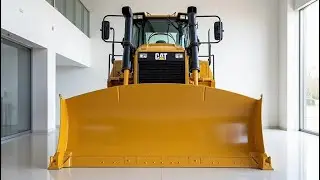 Unstoppable Earth Shaker  2026 Caterpillar D70 HDX Bulldozer in Yellow is a Ground Dominating Beast