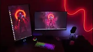 MEU NOVO MONITOR 2K MANCER - MEU SETUP