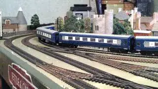 Hornby Brighton Belle on trakmat layout