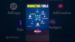 8 Must-Have Marketing Tools You Wish You Knew Earlier! 🚀 #shorts