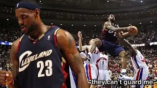 When Lebron James SOLOED The Pistons Superteam and Made The Finals