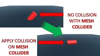 Unity Mesh Collider not working fix - Mesh Collider problem fixed