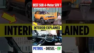 Mahindra Vision S Interiors Explained @MahindraAutomotive #mahindra #suv