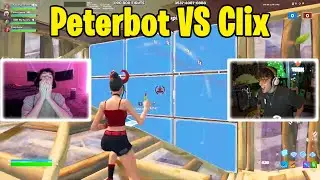 Peterbot VS Clix 4v4 Boxfights w/ Pollo Veno Reet Higgs!