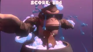 DK Bathtime Gameplay