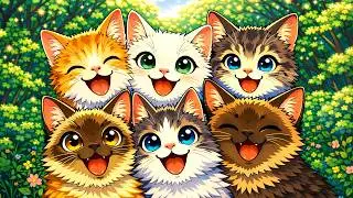 🐈 Fluffy Cats &mdash; Funny Song about Cats for Children | Music about Animals for Kids