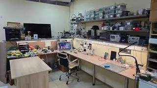 Рабочий день в мастерской по ремонту компьютеров, смартфонов и прочей электроники. 18.02.2026