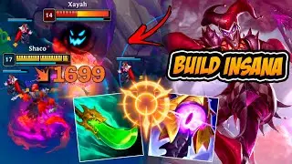 SHACO AD E AP TANK BUILD 50% A MAIS DE DANO EM TODAS AS HABILIDADES