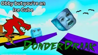 Ik glij weg!!! | Roblox Obby but you're an Ice Cube