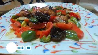 Sweet and Sour Pork　🐷🫑🍳　Original sweet and sour umami sauce　🐷🫑🍳
