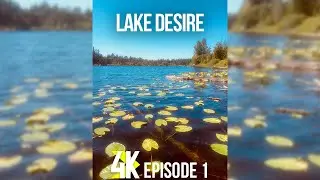 Dreamy Beauty of Lake Desire | Relaxing Vertical 4K TV Screensaver with Nature Sounds - Ep 1