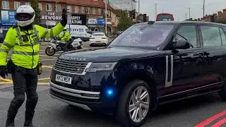 NEW: Prince of Wales, Prince William SPOTTED in Motorcade in London!