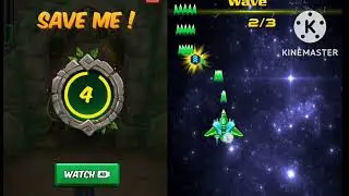 🏃&zwj;♀️ Endless Run Jungle 🆚 👽 Alien Shooter