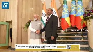 Modi&ndash;Abiy Talks Elevate India&ndash;Ethiopia Ties to Strategic Partnership | Amaravati Today