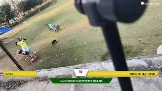 Toxic Cricket Club vs Fighter Club live cricket match | Luhar Gali Cricket Tournament ( Session 2 )