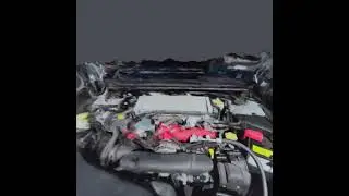Gaussian Splatting of Subaru EJ257 in VR
