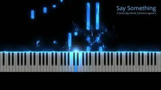 Say Something (I'm Giving Up On You) (Piano Tutorial)