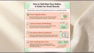 Sell Aloe Vera Products Online in the UK | Simple Starter Guide