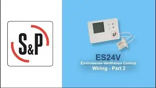 Envirosense Ventilation Control | Part 2 - Wiring Your ES24V