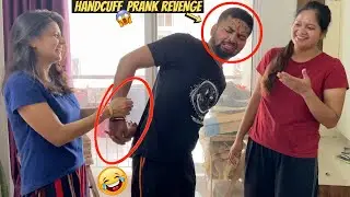 HANDCUFFED My Husband for 24 Hours Gone Wrong | He Cracked His Bone