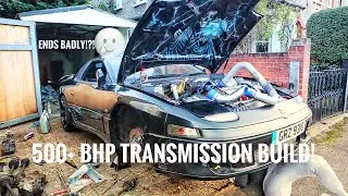 MITSUBISHI GTO TURBO CONVERSION (FULL BUILT TRANSMISSION SWAP) PART 2