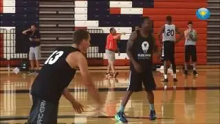 Atiba Lyons runs a British Basketball Combine this weekend at Lemon Bay High School in Englewood. #h