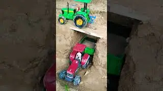 John Deere 4x4 powerful tractor 🚜💯 #tractor #video