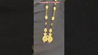 New Gold plated mangalsutra- Rajgharana Gold Forming Jewellery