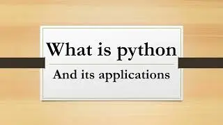L01-1 Introduction to Python