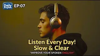 Improve your English | Daily English Listening & Shadowing Practice for Beginners #dailyenglishtv