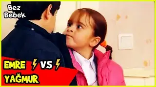 Yağmur ve Emre Arasında Büyük Kavga 🤜🤛 - Bez Bebek Özel Sahneler