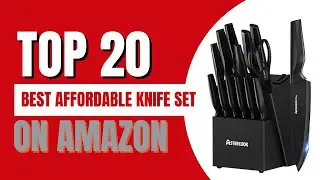 20 Best Affordable Knife Set 2025 | Best Value Kitchen Knife Set