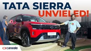 Tata Sierra Walkaround | Features, Space, Exterior and Interior Detailed | CarWale