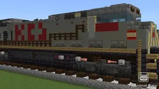 Minecraft KCS AC44CW Gray Ghost Locomotive Tutorial