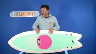Album Surfboards - Presto 5'7'' Seafoam Drops