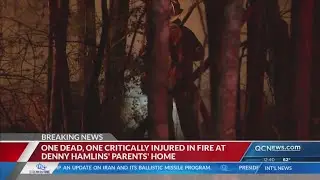 1 killed, 1 hurt in house fire tied to NASCAR family