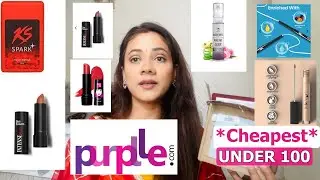 Purplle Shopping Haul  🤑|| Cheapest  Under Rs 100 Only 😀 || Best Skincare products || Vibha Singh ||