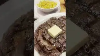 Butter on the steak