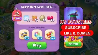 GARDENSCAPES SUPER HARD LEVEL 16537 NO BOOSTERS | MARI MAIN BERSAMA