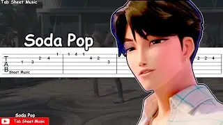 Kpop Demon Hunters - Soda Pop (Saja Boys) Guitar Tutorial