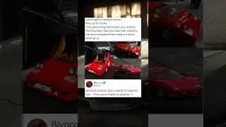 Lamborghini&rsquo;s Scissor Doors Have a SHOCKING Purpose 😳🚪