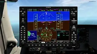 Xplane11 cessna172(g1000) TO RKPK 36L ILS Y approach